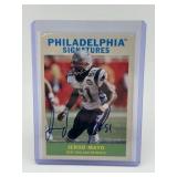 Autographed Jerod Mayo 2009 Upper Deck