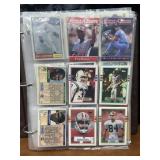 Binder FULL of Baseball, Football Cards