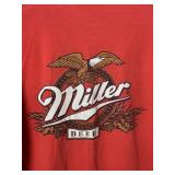 Miller Beer Advertising Tshirt Size XL