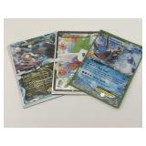 (3) Pokemon EX Pokemon Cards