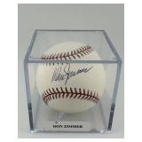 Autographed Don Zimmer Baseball