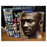 (5) Selection of Sports Boosk and Magazines