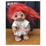 Vintage 1977 Thomas Dam Troll Doll