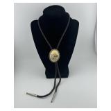 Vintage Bolo Tie with Jumping Fish