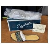 New Seychelles Kaleidoscope Green Flip Fops
