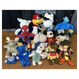 (15) Selection of Iconic Plush, Dolls and Toys
