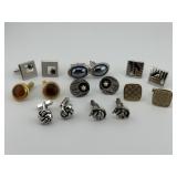 (8) Vintage Mens Cuff Links - first bid is $1 x 8