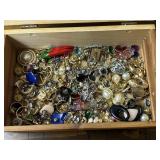 Unchecked Vintage Jewelry in Jewelry Box