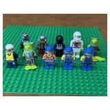 (10) Lego People with Accessories