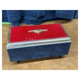 Vintage Musican Jewelry Box