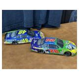 Two Action NASCAR Die Cast Collector Cars