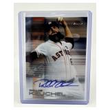 Autographed Dallas Keuchel Topps Finest