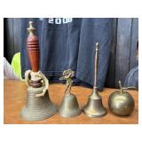 Selection of Vintage Brass Bells
