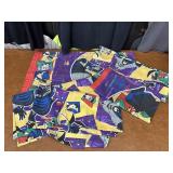 1995 Batman Curtains 4 Pannels 34"x40"