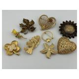 Selection of Vintage Brooches