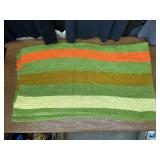 Vintage Afgahn Blanket Approx 80 x 46