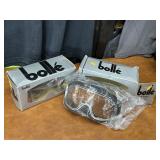 Two NOS Bolle Ski Goggles