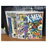 (10) Selection of Vintage Comic Books - X-men