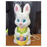 Vintage Blown Bold Easter Bunny
