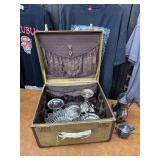 Selection of Vintage Serving Items in Vintage