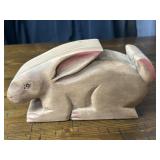 Vintage Wood Rabbit Box