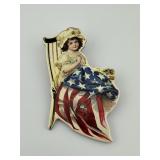 1988 B Shackman & Co Inc Americana Pin