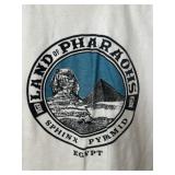 Vintage Land of Pharaohs Sphinx Pyramid Tshirt