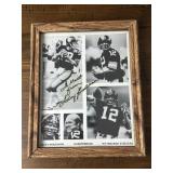 Autographed Terry Bradshaw Framed 8x10