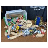 Classic Wooden Train Set