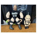 Two Stone Cold Austin Dolls