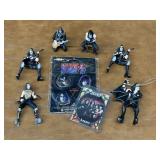 Kiss Figurines, New Pins and Card