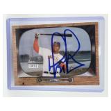 Autographed David Ortiz 2004 Topps Card 47