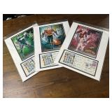 (3) USPS DC Comics Superhero Composites