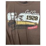 Red Stripe Beer Advertising Tshirt Size 2XL