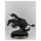 Frederic Remington Signed Bronze Statue
