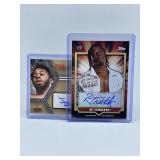 Autographed R-Truth and Jay Lethal Cards