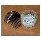 Vintage 1940-50s Rhinestone Bun Cover and