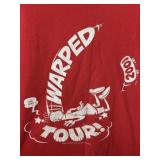 2001 Warped Tour Tshirt Size XL