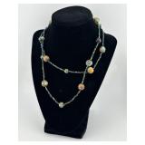 Vintage 34" Beaded Necklace