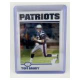 2004 Topps Chrome Tom Brady Card 125