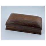 Vintage Rosewood with Brass Inlay Jewelry