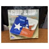 NOSn 2001 Hand Painted Texas Chip and Dip