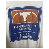 TU Broken Horns Handicapped Tshirt Size XL
