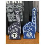 Dallas Mavericks and Texas Rangers Foam