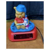 Working Vintage Winnie the Pooh Alarm Clock