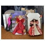 Selection of Barbies on The Card