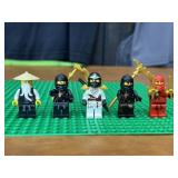 (5) Lego People with Accessories