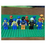 (10) Lego People with Accessories