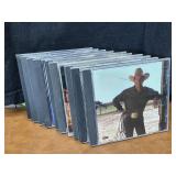 (10) Country CDs - George Straight, Garth