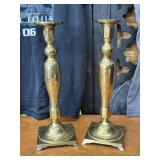 Vintage Brass Candle Sticks